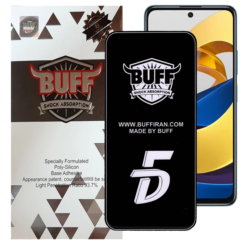 محافظ صفحه نمایش 5D بوف مدل F33-G مناسب برای گوشی موبایل شیائومی Poco M4 Pro 5G / Redmi Note 11T 5G / Redmi Note 11S 5G 