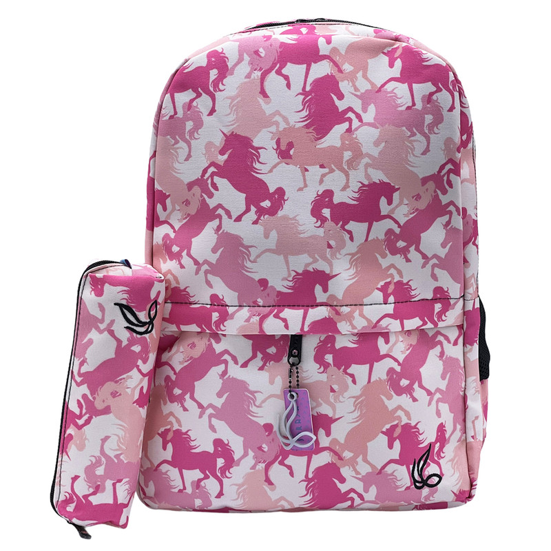 کوله پشتی دخترانه ساراسا طرح یونیکورن مدل Unicorn 08