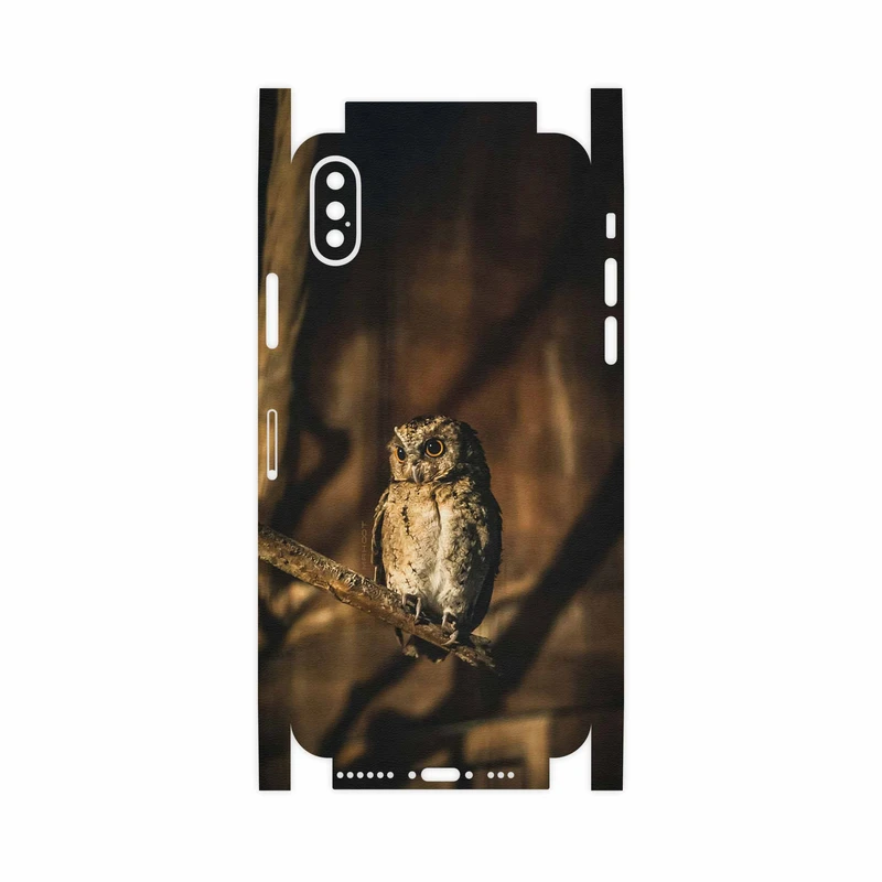 برچسب پوششی ماهوت مدل Owl-FullSkin مناسب برای گوشی موبایل اپل iPhone XS