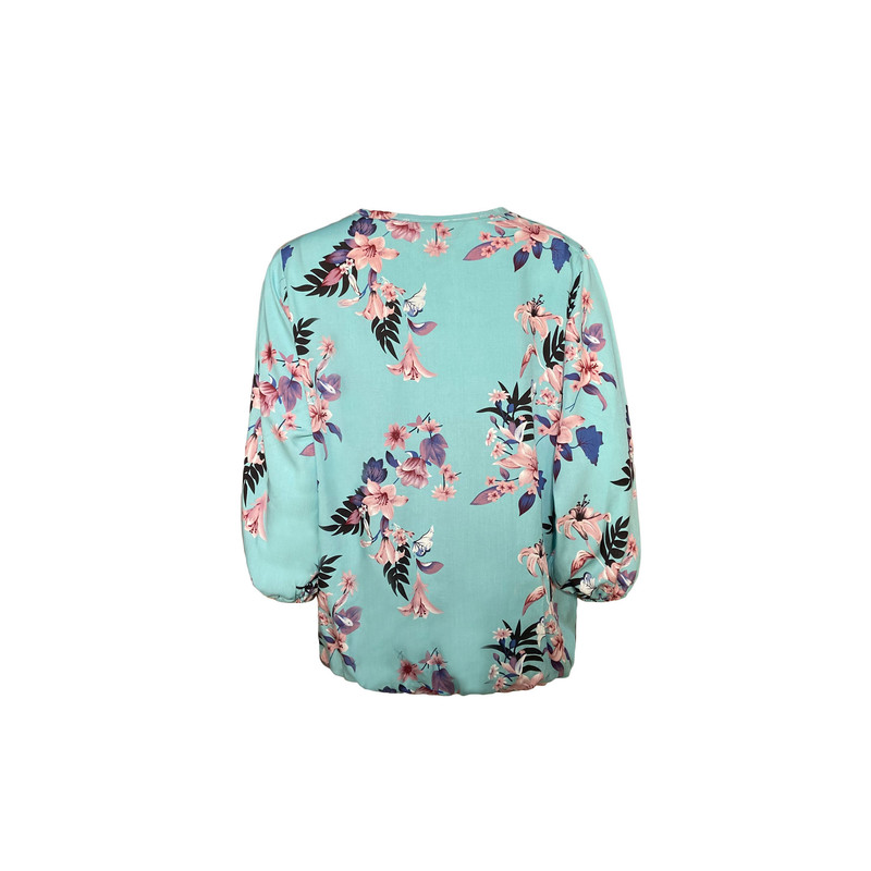 بلوز آستین بلند زنانه افراتین مدل گل دار کد 7559