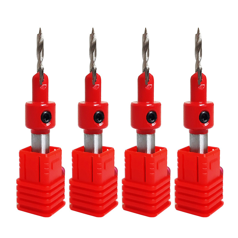 مته خزینه تام مدل AT - 3 سایز 3 میلی متر مجموعه چهار عددی مته خزینه تام مدل AT - 3 سایز 3 میلی متر مجموعه چهار عددی