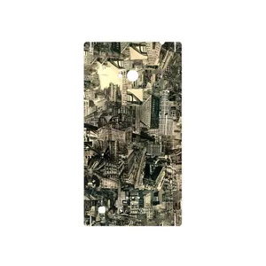 MAHOOT Collage of Skyscraper Cover Sticker for Nokia Lumia 720