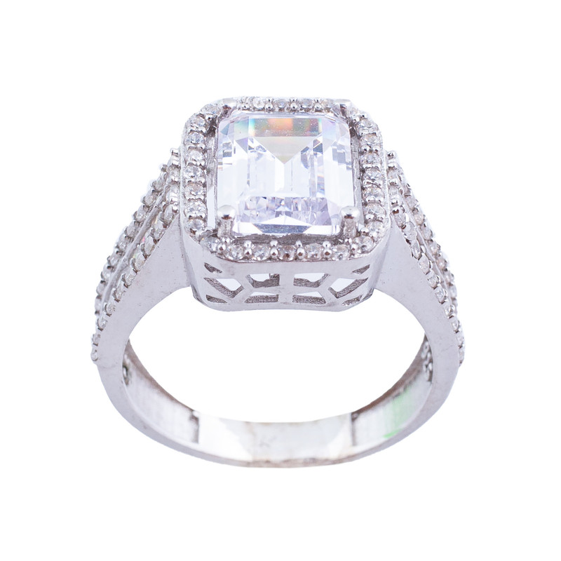 انگشتر نقره زنانه مدل AMT_R111