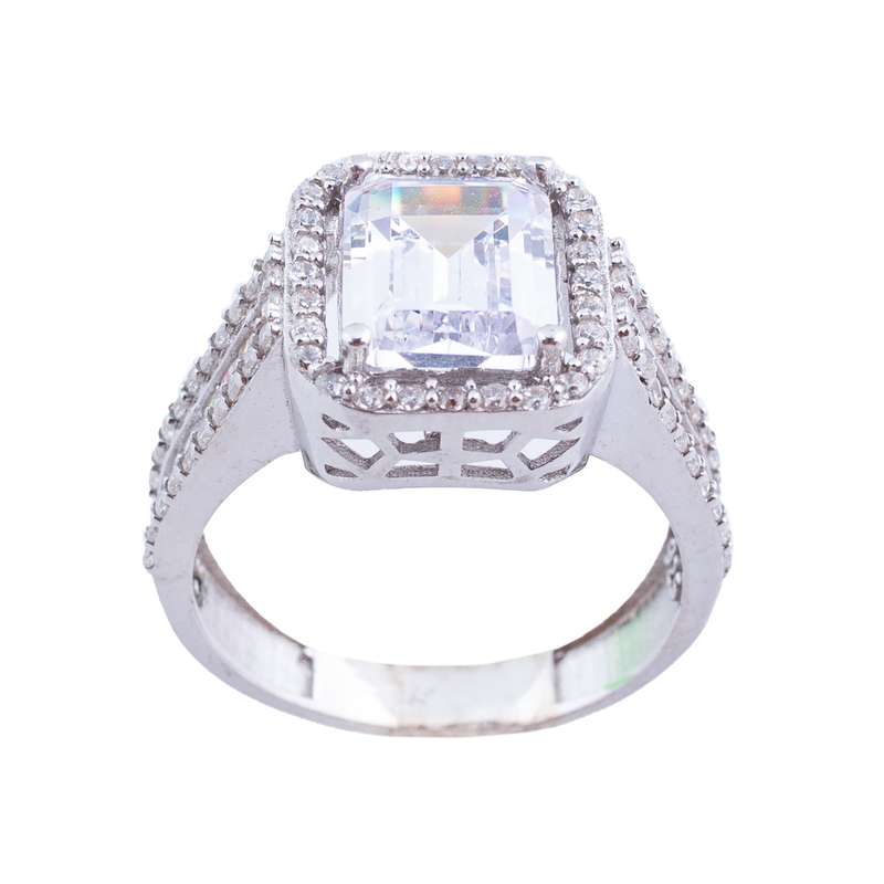 انگشتر نقره زنانه مدل AVN_R111