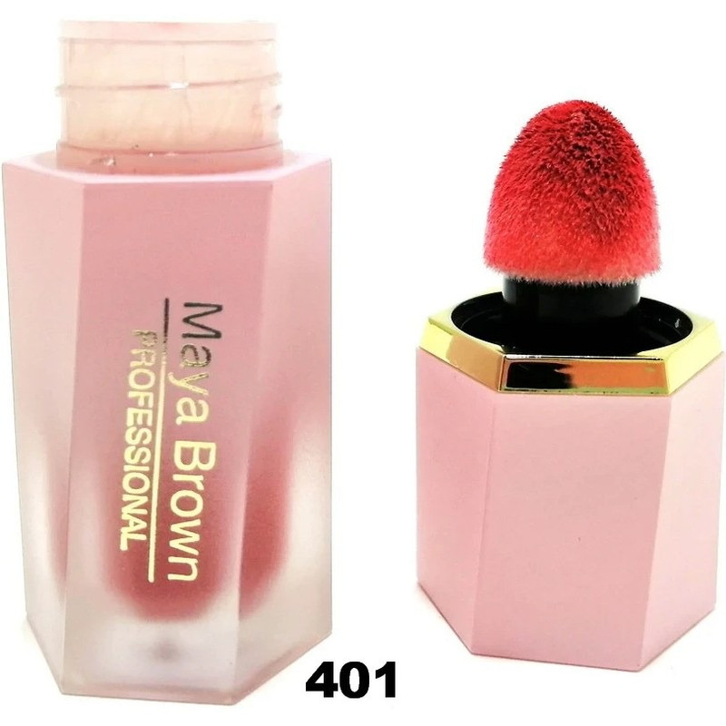 رژ گونه مایع مایا براون کد 401 رژ گونه مایع مایا براون کد 401