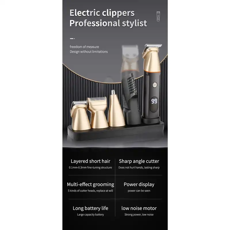 ماشین اصلاح موی بدن و صورت مدل LK-881