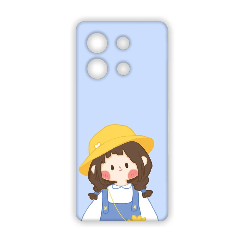 کاور مدل دخترانه کد 195 مناسب برای گوشی موبایل شیائومی Redmi Note 13 Pro (4G) / Poco M6 Pro (4G)
