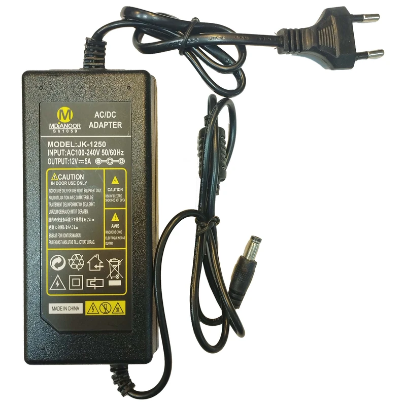 آداپتور 12 ولت 5 آمپر مدیانور مدل KSRE-12V-5A