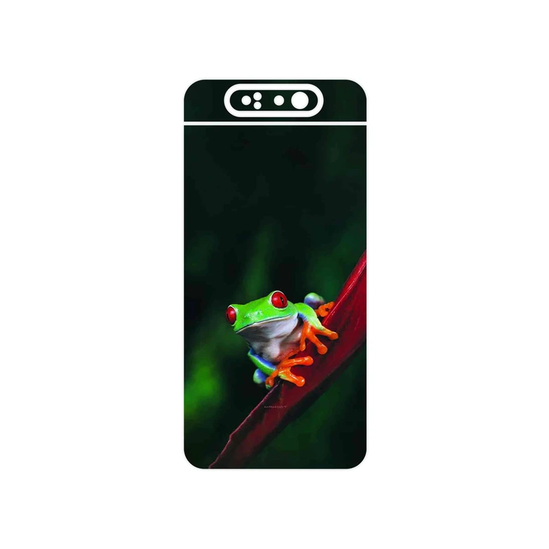 برچسب پوششی ماهوت مدل Frog مناسب برای گوشی موبایل سامسونگ Galaxy A80