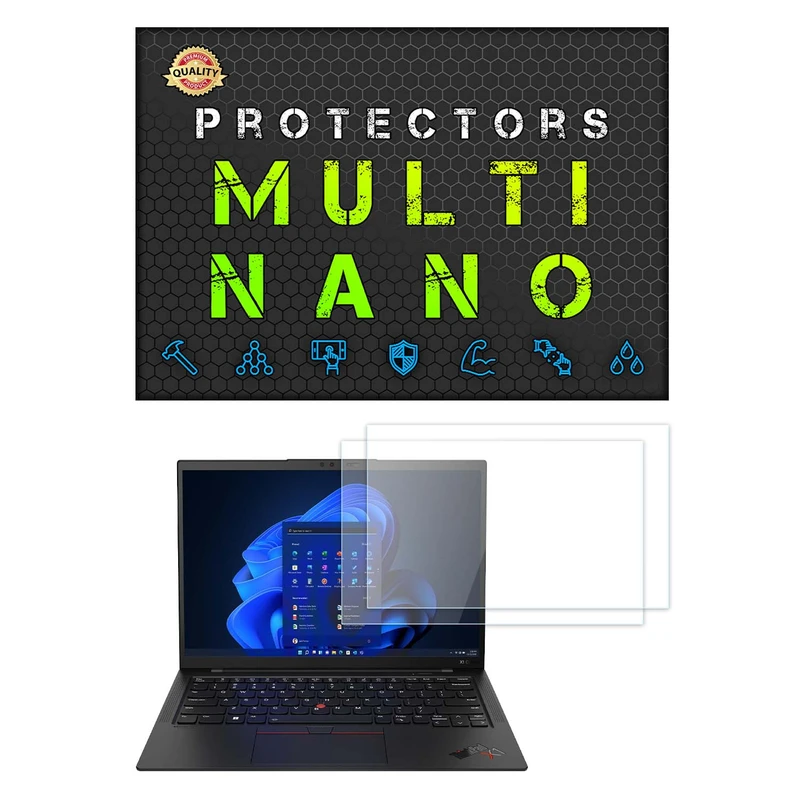 محافظ صفحه نمایش شفاف مولتی نانو مدل X-S2N مناسب برای لپ تاپ لنوو ThinkPad X1 Carbon Gen 8 14 inch 2020 بسته دو عددی