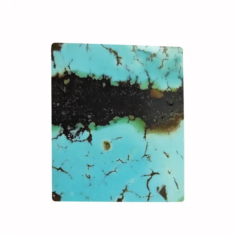 سنگ فیروزه نیشابور سلین کالا مدل مستطیل کد Pc5-2