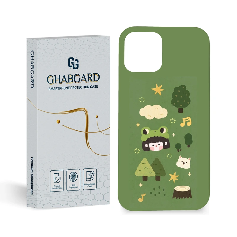 کاور قاب گارد مدل دخترانه مناسب برای گوشی موبایل اپل iphone 12