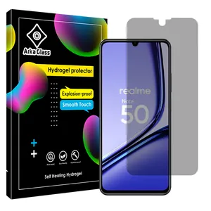 Arka Glass Tough model privacy Screen Protector Suitable for Realme Note 50 Mobile Phone