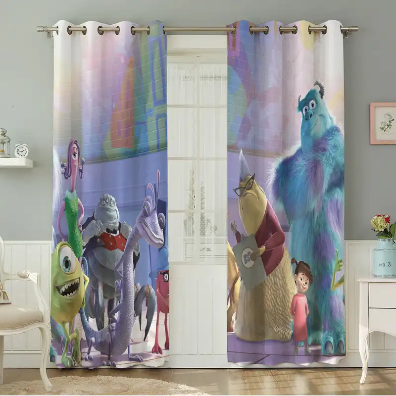 پرده نیروانا طرح  کودک مدل مخمل کد 4787سایز 140×280 سانتی متر