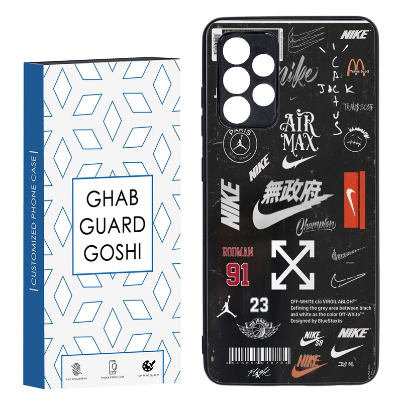 کاور قاب گارد گوشی طرح نایک کد TPU-281 مناسب برای گوشی موبایل سامسونگ Galaxy A52 