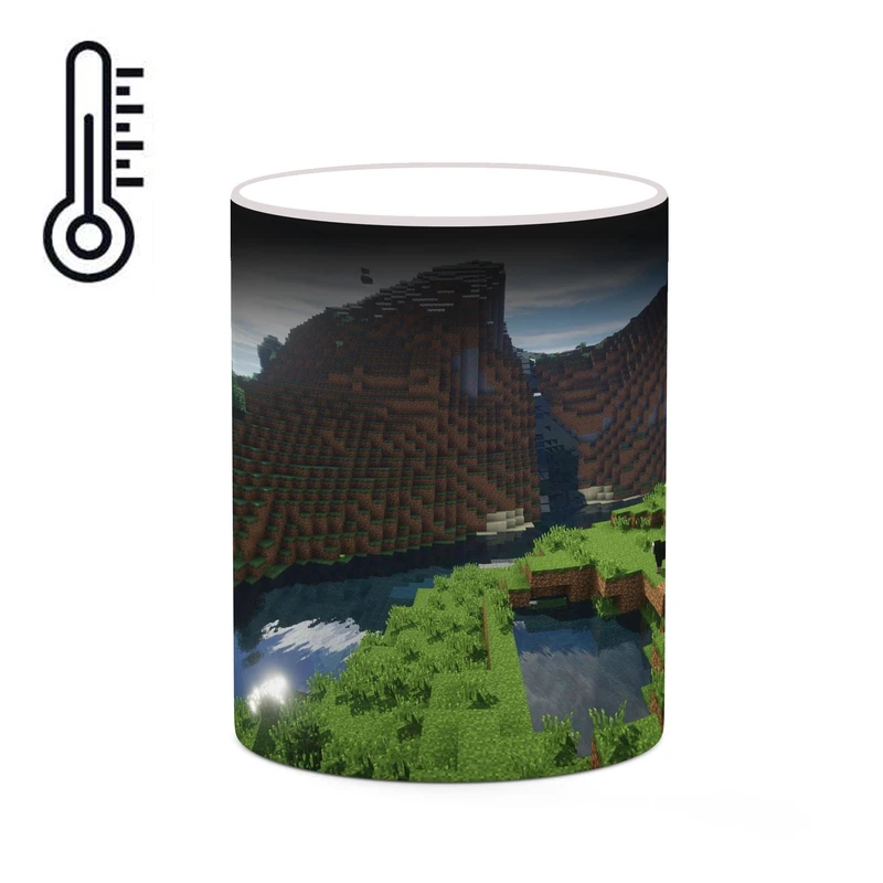 ماگ حرارتی کاکتی طرح ماینکرافت minecraft مدل mgh41493