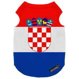 لباس سگ و گربه 27 طرح Croatia Dog کد MH748 سایز S