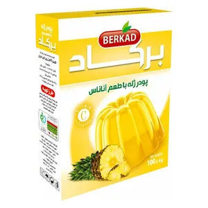 پودرژله برکاد با طعم آناناس - 100 گرم
