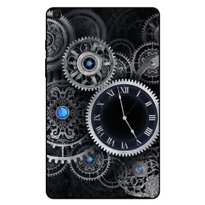 کاور مگافون طرح ساعت مدل 7741 مناسب برای تبلت سامسونگ Galaxy Tab A 8.0 2019 / T290 / T295