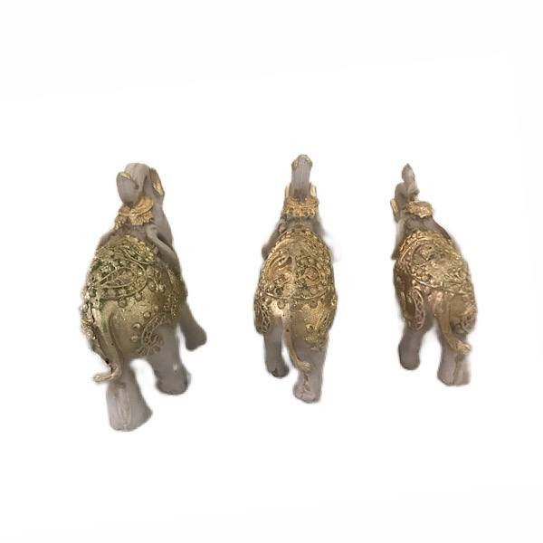 مجسمه مدل فیل مجموعه سه عددی