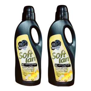 مایع لباسشویی ماشینی سافتلن مخصوص البسه مشکی حجم 2000 میلی لیتری بسته 2 عددی