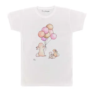 تی شرت بچگانه پرمانه طرح cute کد pmt.2273