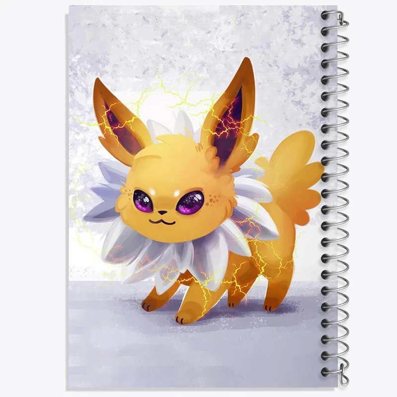 دفتر نت موسیقی 50 برگ خندالو مدل تندرز انیمه پوکمون کد 17371