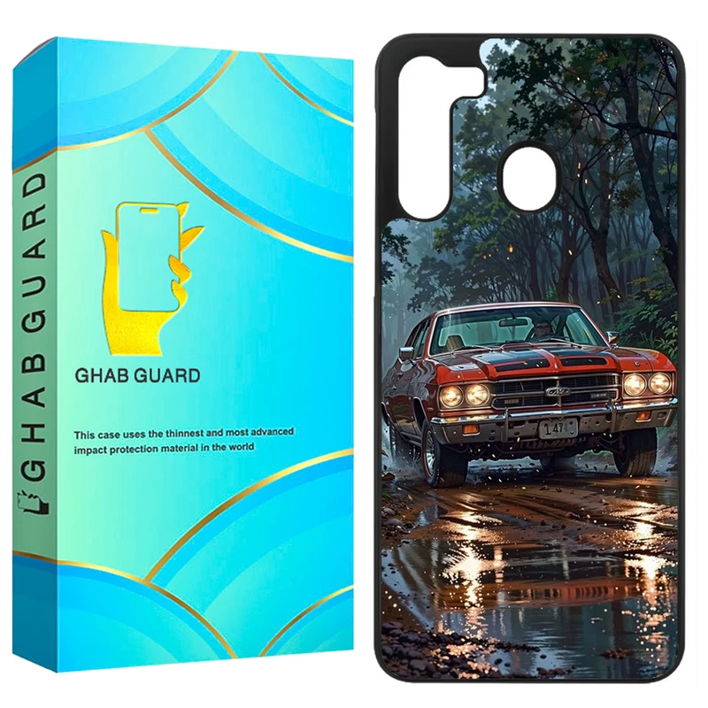 کاور قاب گارد طرح ماشین مدل GCHPA21 مناسب برای گوشی موبایل سامسونگ Galaxy A21
