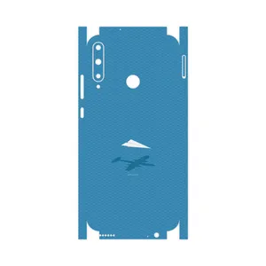 MAHOOT Minimal Paper Airplane-FullSkin Cover Sticker for Huawei Y7p
