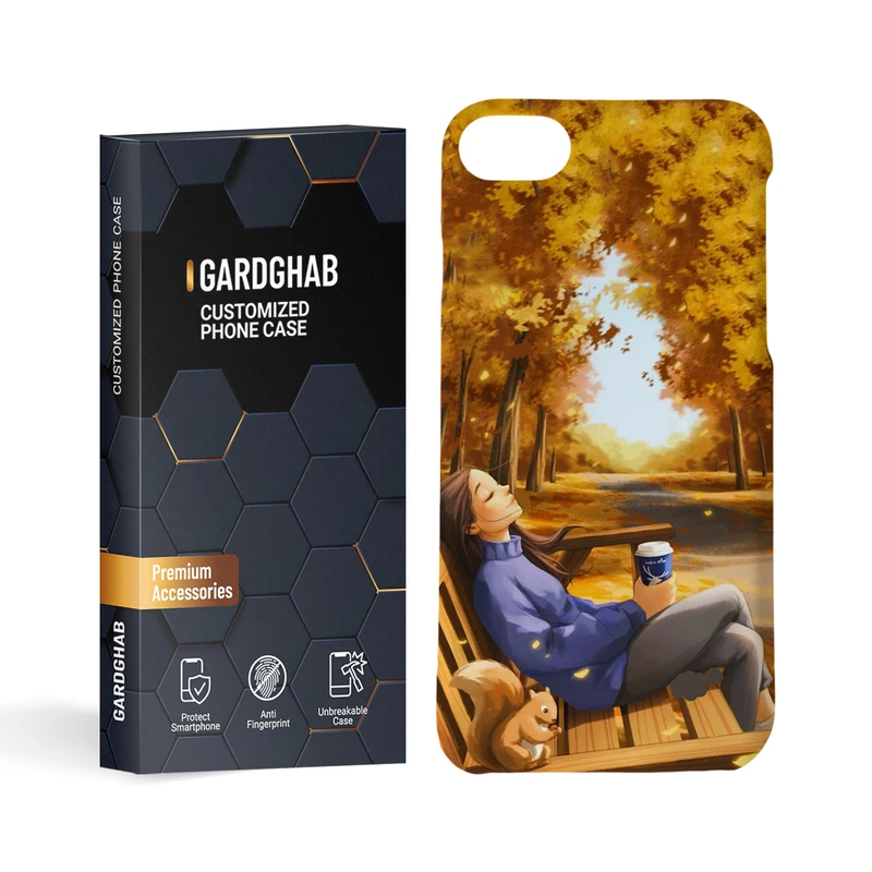 کاور گارد قاب مدل دخترانه مناسب برای گوشی موبایل اپل iphone 7 / 8 / se2020