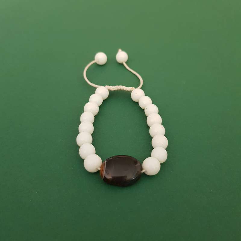 دستبند زنانه مدل بیضی