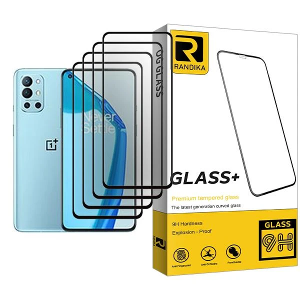 محافظ صفحه نمایش راندیکا مدل Glass MIX004 مناسب برای گوشی موبایل وان پلاس 9R بسته چهار عددی