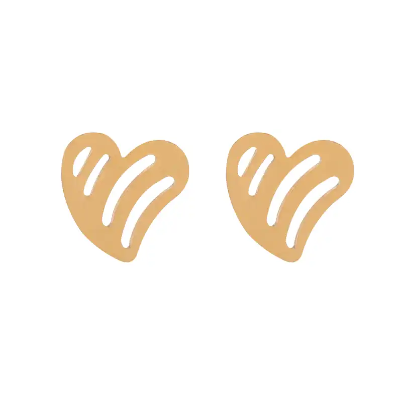 گوشواره زنانه ماصرم مدل قلب کد ER2008