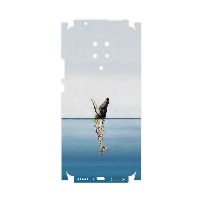 برچسب پوششی ماهوت مدل Collage of Sea Trash-FullSkin مناسب برای گوشی موبایل شیائومی Poco F2 Pro