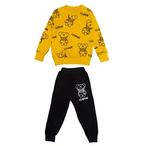 ست سویشرت و شلوار مدل خرسی کد nb76