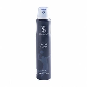 اسپری ضدتعریق مردانه تاپ سکرت مدل Saug Elixir حجم 200 میلی‌لیتر