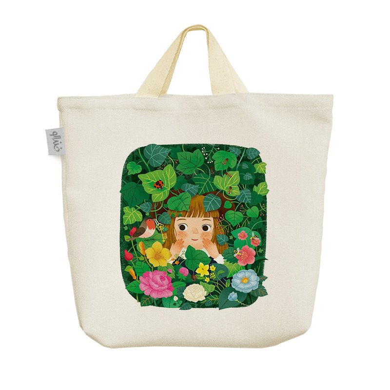 ساک خرید خندالو مدل دخترانه کد H1921