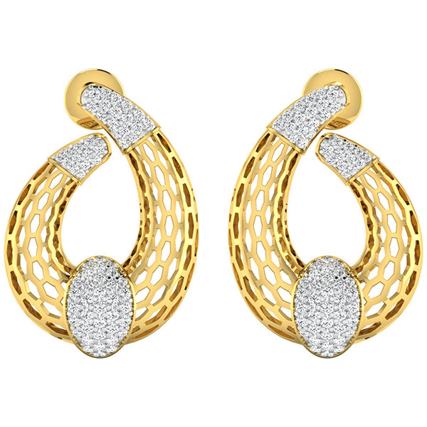 گوشواره نقره زنانه ژابیز کد 082