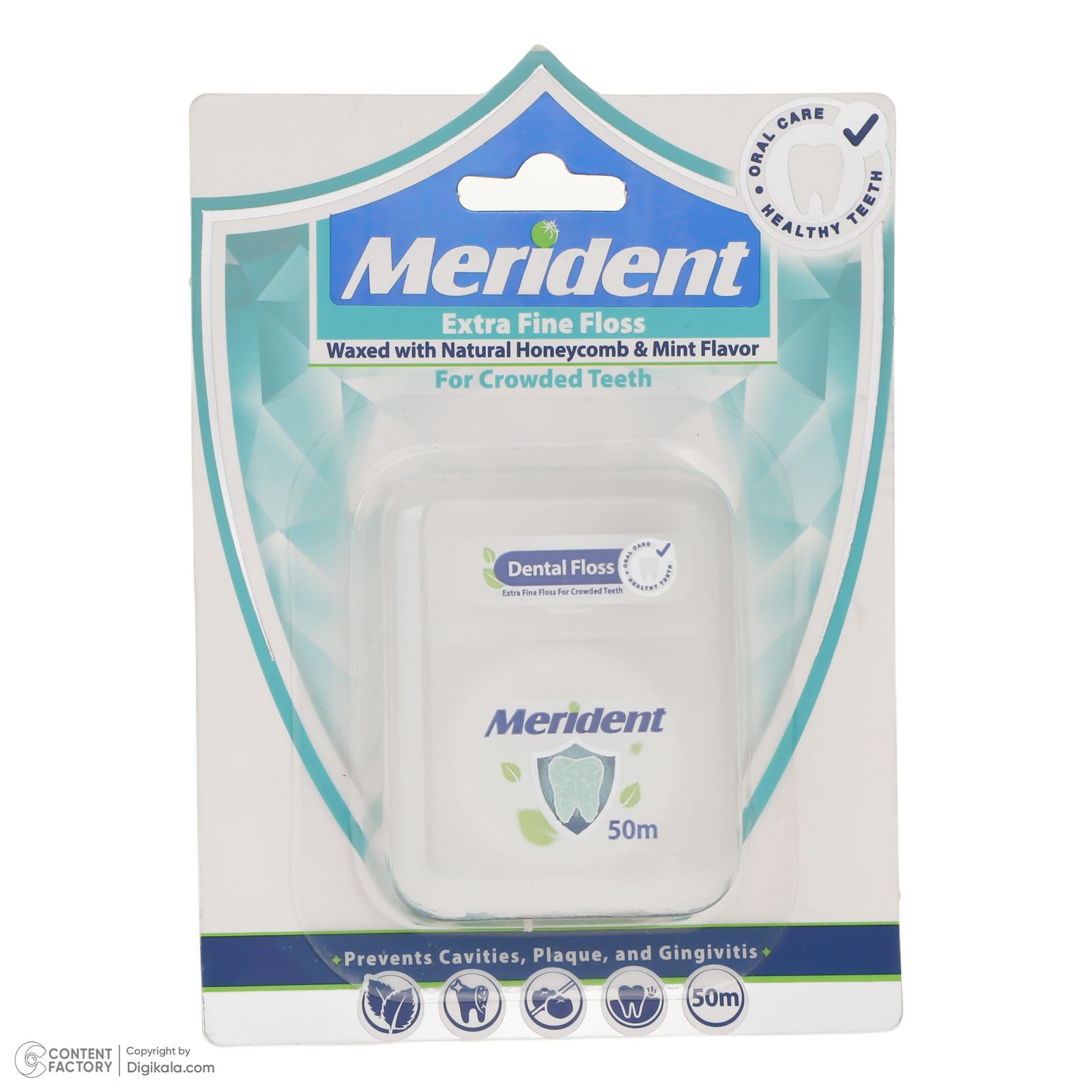 نخ دندان مریدنت مدل Mint Waxed -  - 3