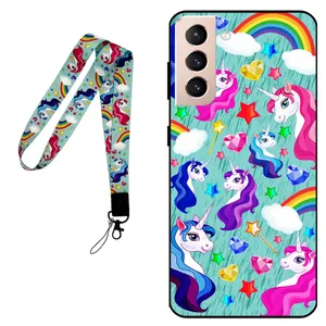 Megafone Unicorn 0028 Cover For Samsung Galaxy S21 Plus 5G Mobile Neckband 