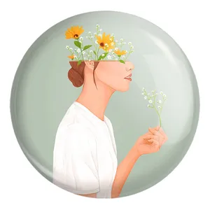 پیکسل خندالو طرح دخترانه کد 25637 مدل بزرگ