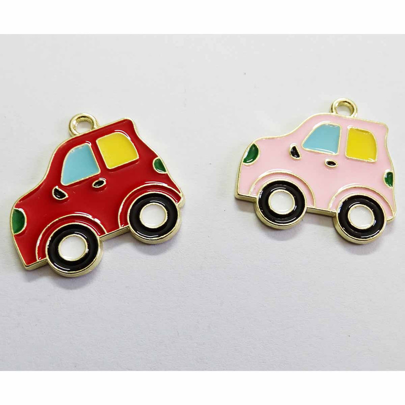 آویز گردنبند بچگانه مدل ماشین زیبا کد AG 1051