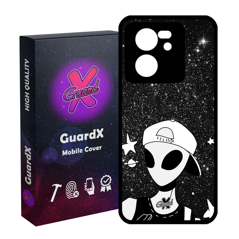 کاور گارد ایکس طرح Alien مدل Glass10307 مناسب برای گوشی موبایل شیائومی 13T/13T Pro/Redmi K60 Ultra