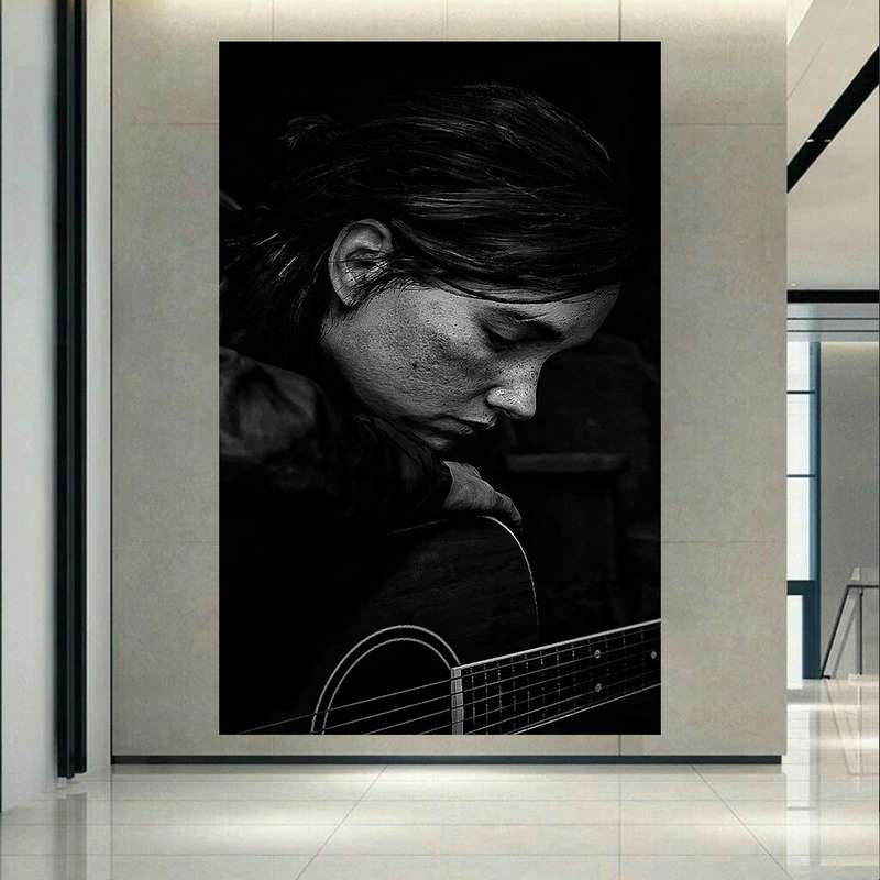 تابلو بوم طرح گیم مدل the last of us  کد AR3036