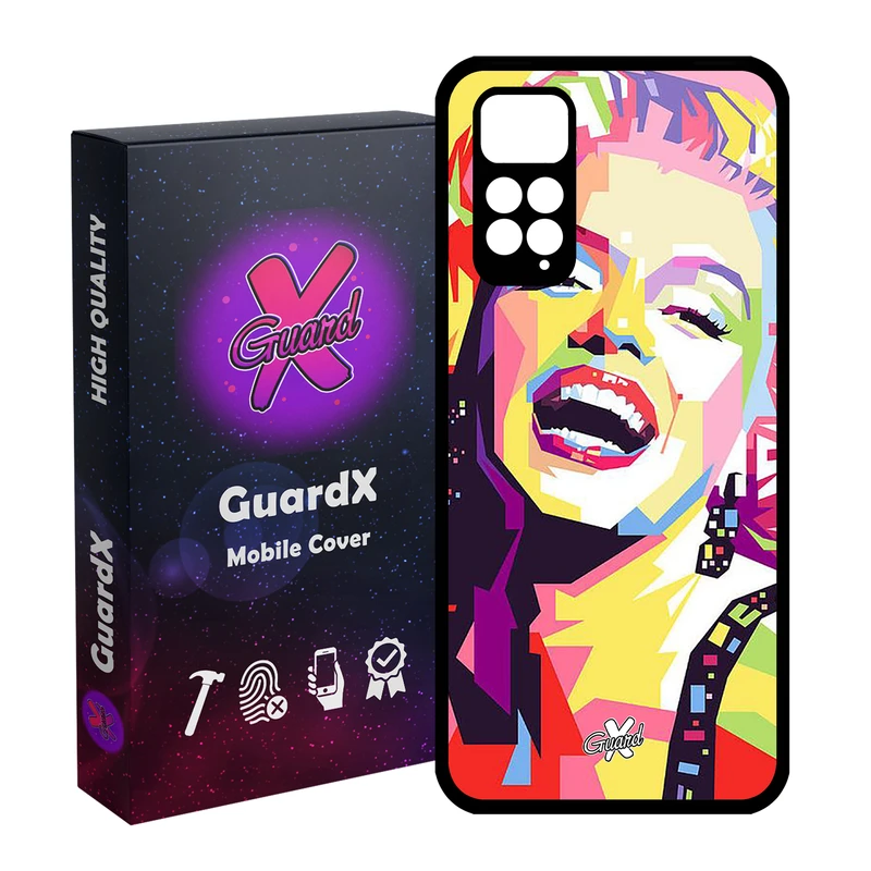 کاور گارد ایکس طرح Marilyn Monroe مدل Glass10273 مناسب برای گوشی موبایل شیائومی Redmi Note 11S/ Note 11 4G
