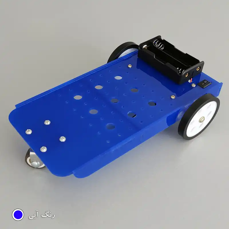 شاسی ربات دیجی ربات مدل دو گیربکس کد RCN20