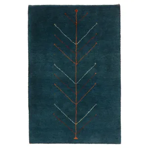 گبه دستبافت یک متری مدل ایلیاتی 522940