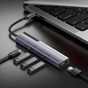 هاب 5 پورت USB-C لنوو مدل Aurora A5H