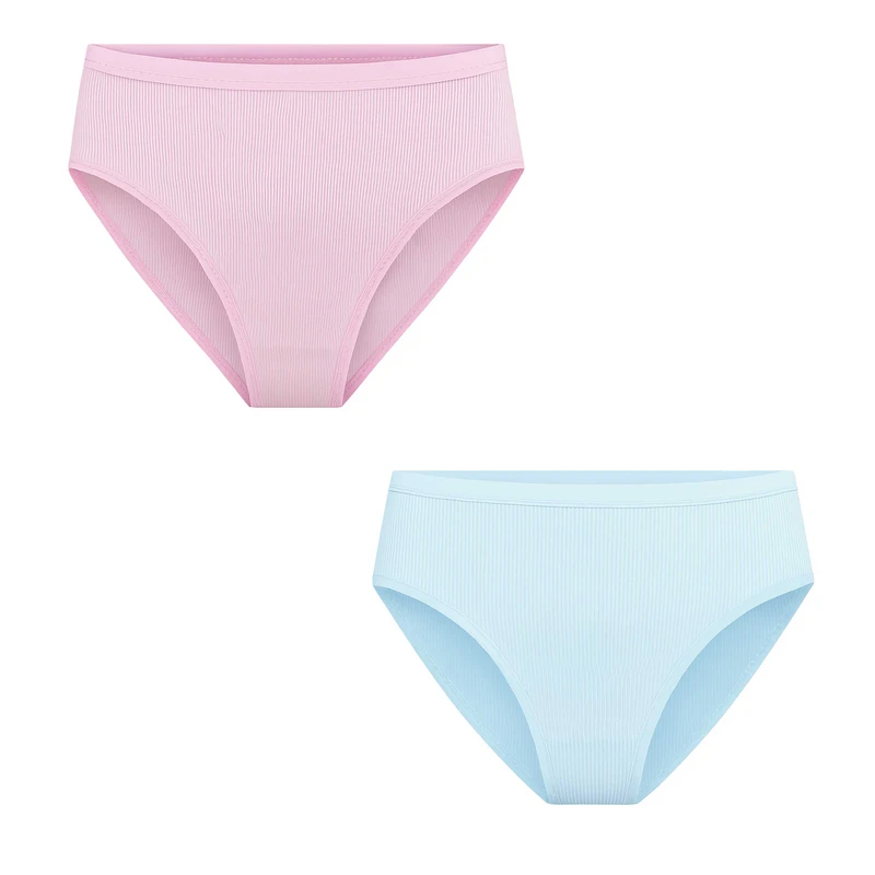 شورت زنانه مدل نخی ضد حساسیت طرح کبریتی مجموعه 2 عددی