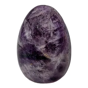 سنگ راف آمیتیست مدل تخم مرغ کد 11-223